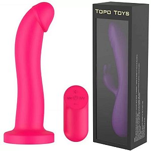 Vibrador Dildo Wince Com controle – TOPO TOYS