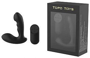 Vibrador Massageador de Próstata Strong com controle – TOPO TOYS