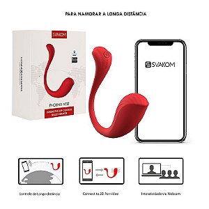 Vibrador para Casal PHOENIX NEO Longa Distancia Bullet - SVAKOM APP - Sex shop