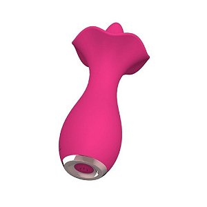 Vibrador Estimulador de Clitóris Língua Magica 10 Velocidades USB