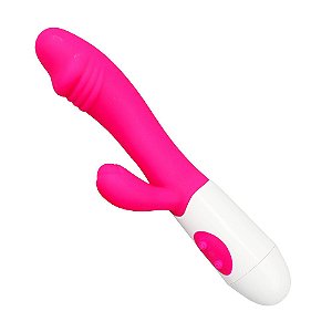 Vibrador Massageador Ponto G e Clitóris 10 Velocidades