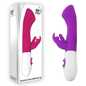 Vibrador Estimulador de Clitóris e Ponto G em Silicone 10 Vibrações