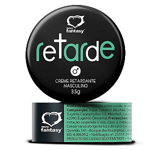 Creme Masculino Em Pomada Retarde 7,5G Sexy Fantasy - Sex shop