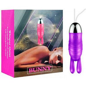 Vibrador Coelhinho com 12 Modos de Vibração Recarregável