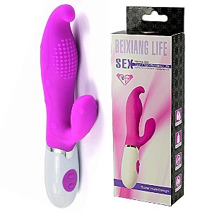 Vibrador Estimulador De Ponto G E Clítoris 10 Velocidades