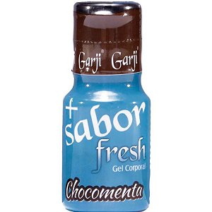 Gel Comestível Chocomenta Mais Sabor Ice 15ml Garji - Sex shop