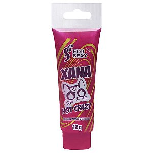 Gel Vibrador Intimo Feminino Xana Hot Crazy 18G - For Sexy