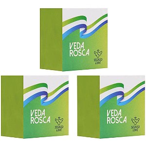 KIT 03 Pomada estimulante e vasodilatadora Veda Rosca 3G