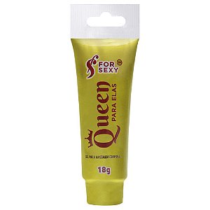 Queen Gel Excitante e Eletrizante que Esquenta  18G For Sexy