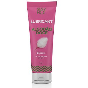 Lubrificante Beijável Algodão Doce Lubricant Para Massagem