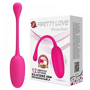 Vibrador Bullet em silicone 12 Vibrações Pretty Love Knucker