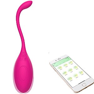 Vibrador Capsula com 10 Vibração Controladas por Celular