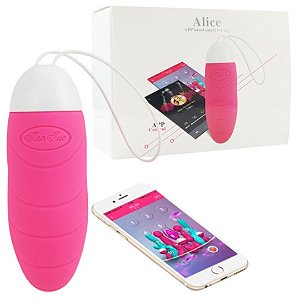 Vibrador Capsula Com 10 Vibração Controlado Por Bluetooth