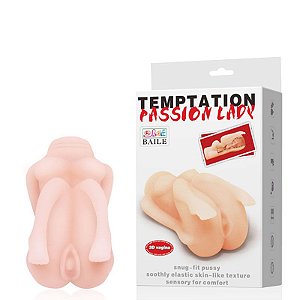 Masturbador Corpo Feminino com Vagina - TEMPTATION PASSION
