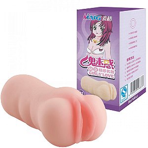 Masturbador Formato Vagina com Lábios Carnudos Dribble Maig