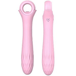 Vibrador Estimulador Bullet Personal Rosa Ponto G Recarregável