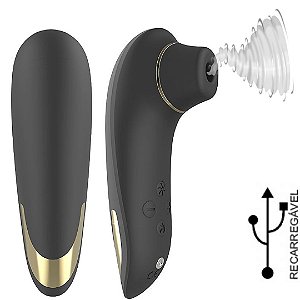 Vibrador de Clitóris com Pulsação Recarregável - NV TOYS