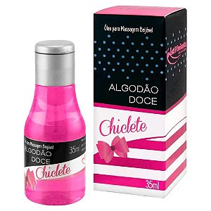 Óleos Beijável Sabor Chiclete Algodão Doce 35Ml