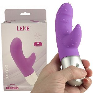 Vibrador Ponto G Com Estimulador de Clitoris Recarregavel