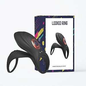 Anel Peniano Com Estimulador Massageador de Clitoris - USB