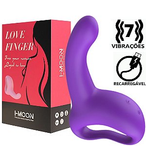 Vibrador de Dedo Com 7 modos de vibração Love Finger I-Moon