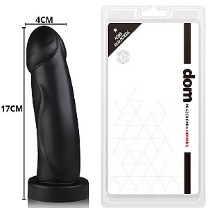 Protese Pênis Com Toque Macio e Realístico 17x4cm - Dom