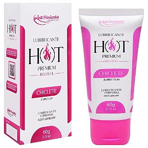 Lubrificante Intimo Hot Premium Com Aroma e Gosto CHICLETE