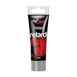 Gel retardador Masculino Retard Bisnaga 15ml Soft Love - Sexshop