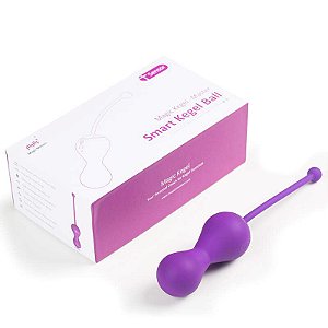 Pompoarismo com Vibrador e controle Kegel Master - Magic Motion - Sex shop