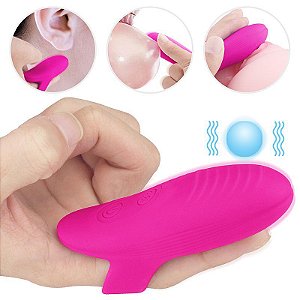 Vibrador Dedeira Em Silicone Massageadora S-Hande DORY - Sex Shop