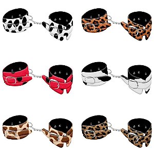 Algema Bracelete Luxo Bichos - Girafa - DOMINATRIXXX - Sex shop