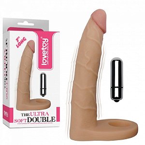 Anel Companheiro com Veias e Glande Pequena e 10 Modos de Vibração - THE ULTRA SOFT DUDE LOVETOY - Sex shop