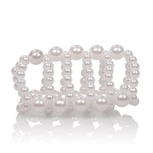 Anel Peniano Com Pérolas - Pearl Stroker Beads Large - Sex shop