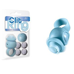 Anél Peniano vibratório Azul estimulador clitoriano em silicone - Clit Ring - Strong Vibration NANMA - Sex shop