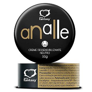 Anestésico Anal Analle Luby 3,5ml Sexy Fantasy
