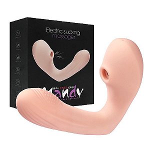 Vibrador Massageador e Sugador de Clitóris Com Pulsação - Maig - Sexshop