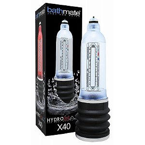 Bomba de Água Bathmate X40 - Transparente - Sex shop