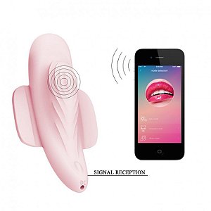 Calcinha Vibratória com Controle Wireless e Aplicativo para Smartphone - PRETTY LOVE FAIRY BOAT - Sex shop