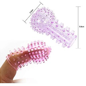 Capa de Dedo em Silicone – Finger Sleeve – Sex shop