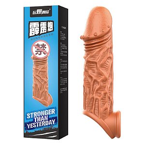 Capa peniana - Stronger Than Yesterday - Silicone - 17,5cm - Sex shop