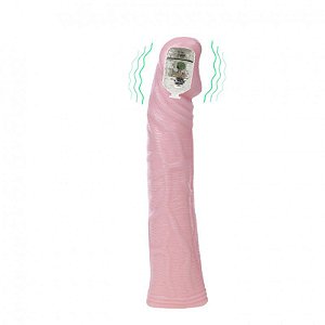 Capa Peniana Extensora com Cápsula Vibratória - BAILE PENIS SLEEVE - Sexshop