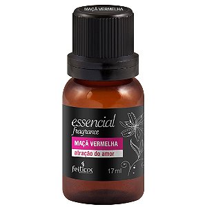 Essencial Fragance Encatadores 17ml MAÇÃ VERMELHA - Sex shop