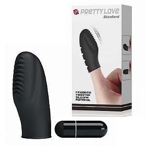 Dedeira Com Vibrador Interno Estimulador de Clitóris e Seios Pretty Love Stanford  - Sex shop