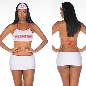 Fantasia Luxo Enfermeira Pimenta Sexy - Sex shop