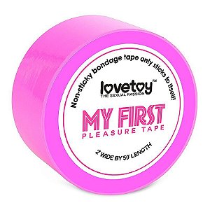 Fita Bondage My First - Autoadesiva Pink - Lovetoy - Sex shop