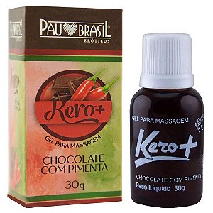 Gel Comestível Kero Mais Chocolate com Pimenta 30gramas