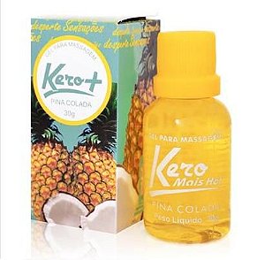 Gel Comestível Kero Mais Pina Colada 30gramas - Sexshop