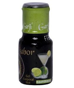 Gel Comestível Mais Sabor Hot Caipirinha 15ml Garji - Sex shop