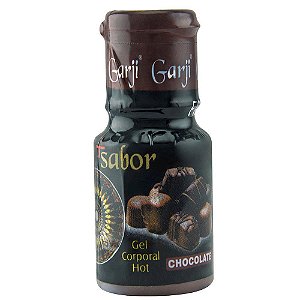 Gel Comestível Mais Sabor Hot Chocolate 15ml Garji - Sex shop