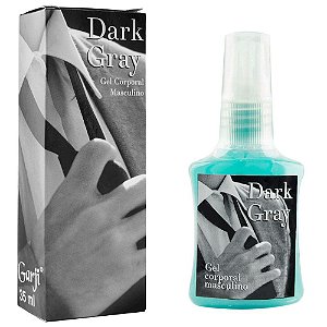 Gel Dark Gray Gel Excitante Masculino 35ml Garji - Sexshop